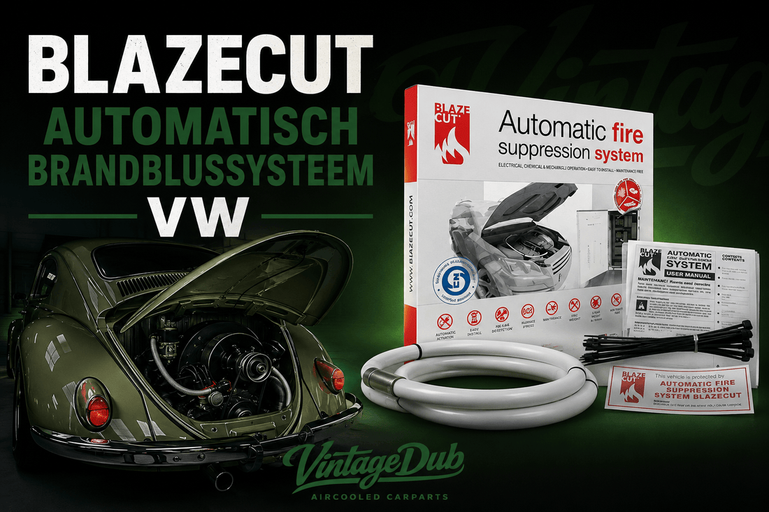 BlazeCut automatisch brandblussysteem: bescherming voor je luchtgekoelde Volkswagen
