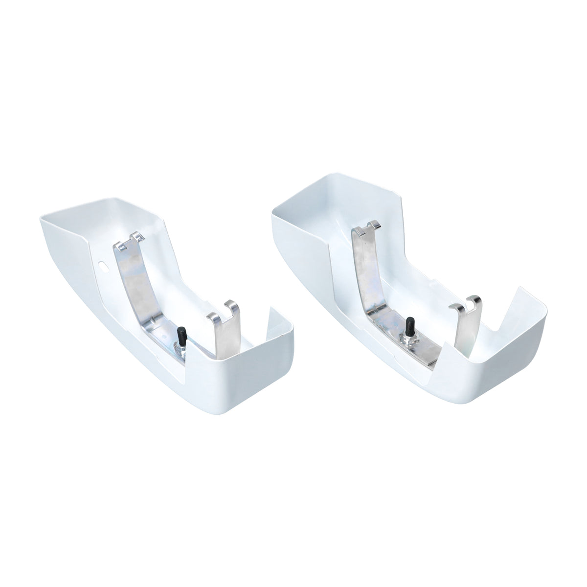 VW T2 Bus | Bumperguards overriders, front, for mounting without bumper rubber | 08/67-07/79