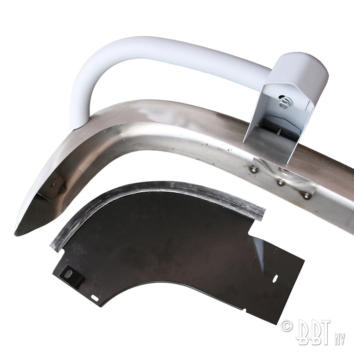 Bumperspatplaat rubbers achteraan, per paar detail — T1, T2