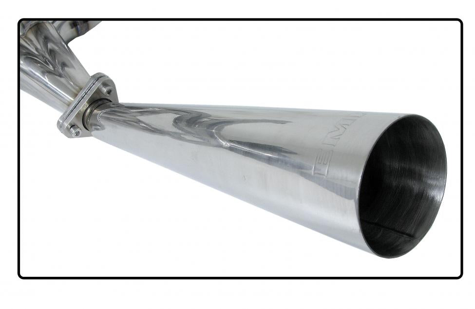 Stainless steel competition exhaust system