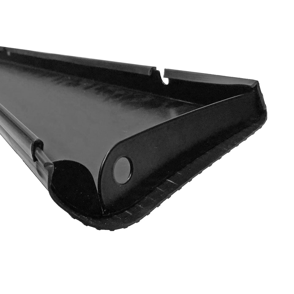 Treeplank, links, met 18mm sierlijst detail — Kever