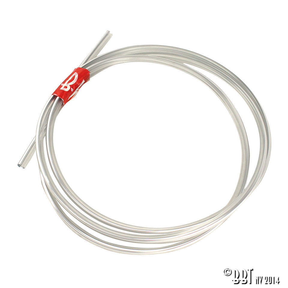 Raamsierlijst chroom 250cm plastic sierlijst) voor T2, Kever — VintageDub