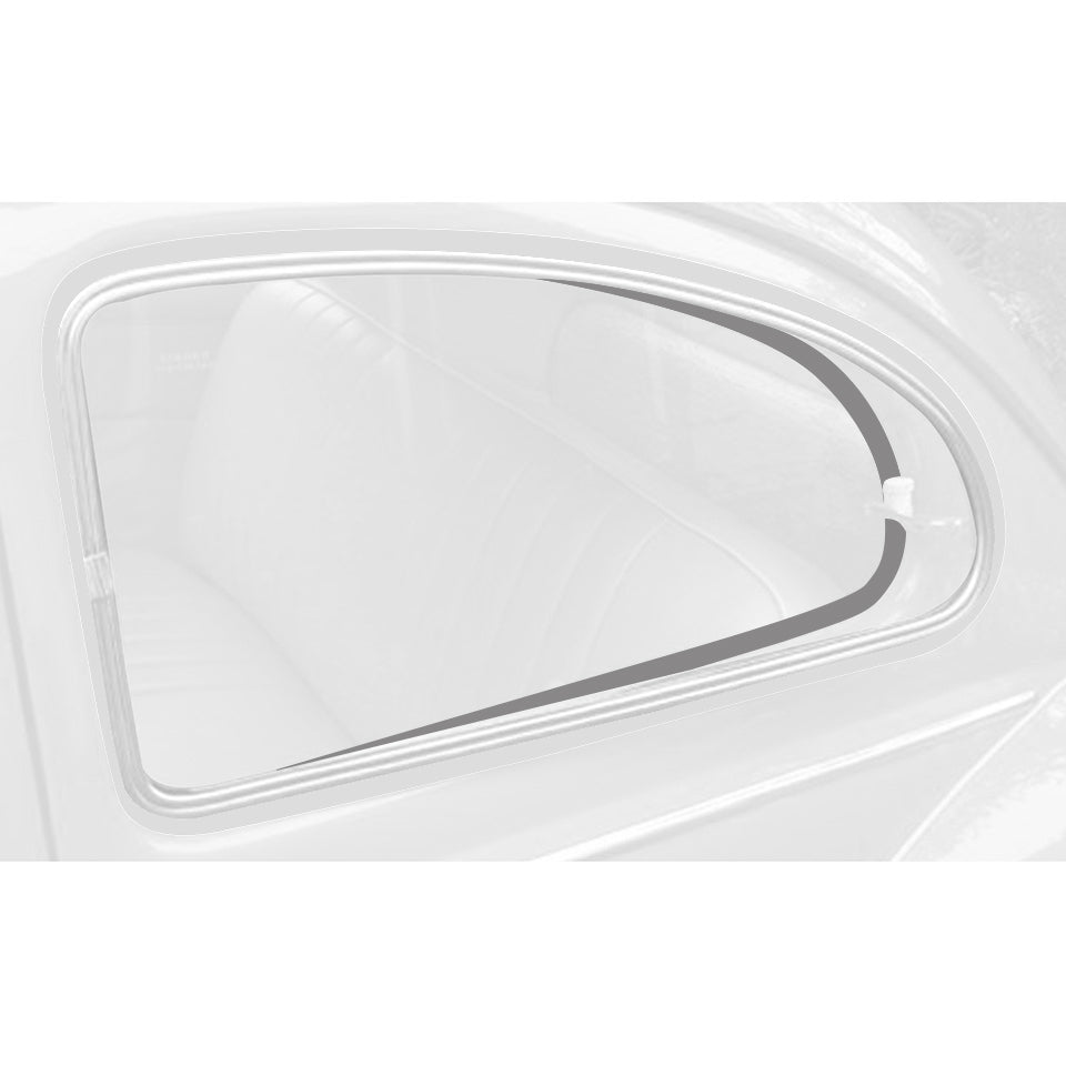 Rubber pop-out op carrosserie, wit detail — Kever