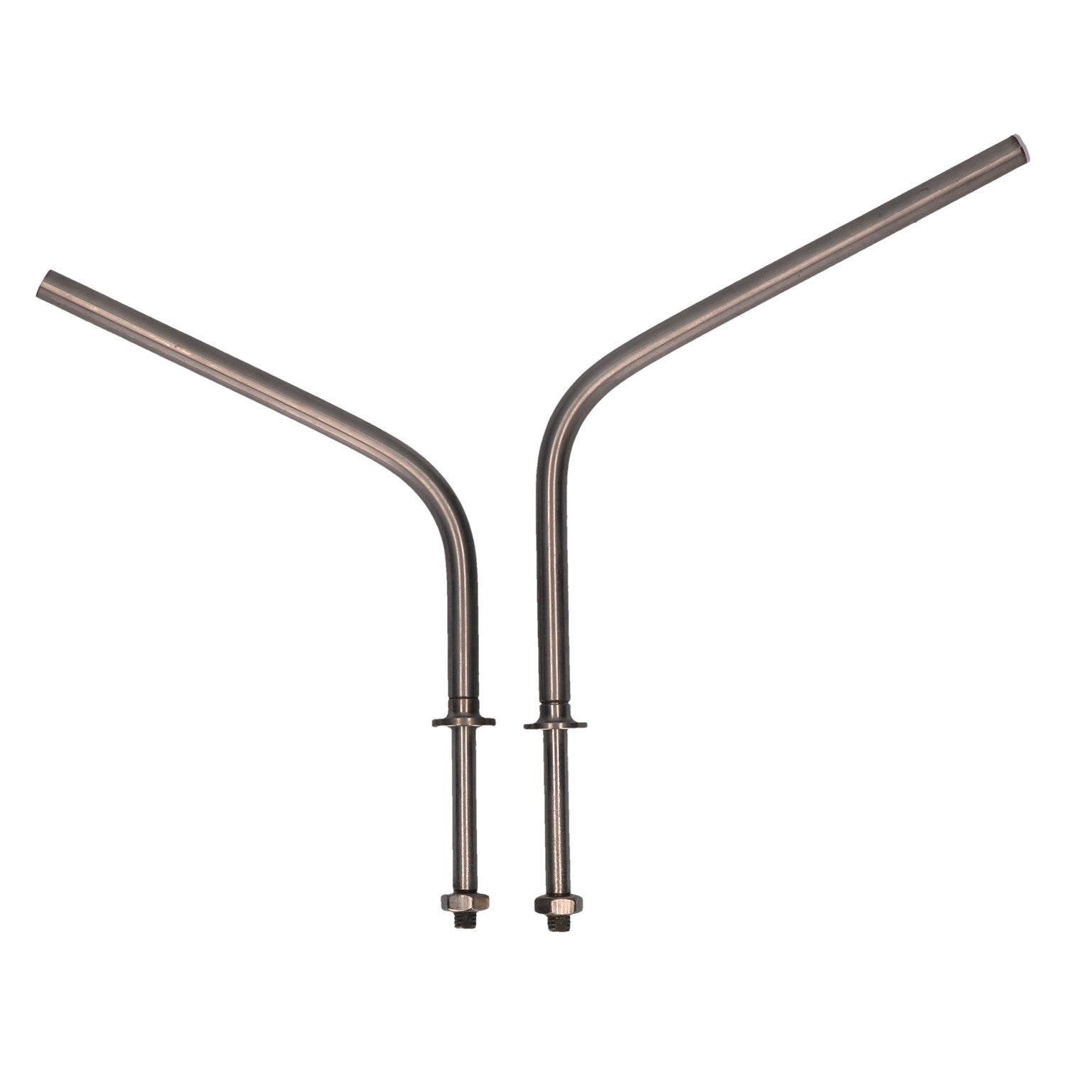 Spiegelarmen 8.0mm (STD) - inox voor T1 — VintageDub