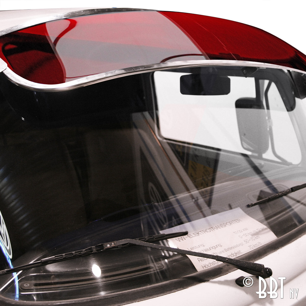 Zonnescherm, rood voor T2 — VintageDub