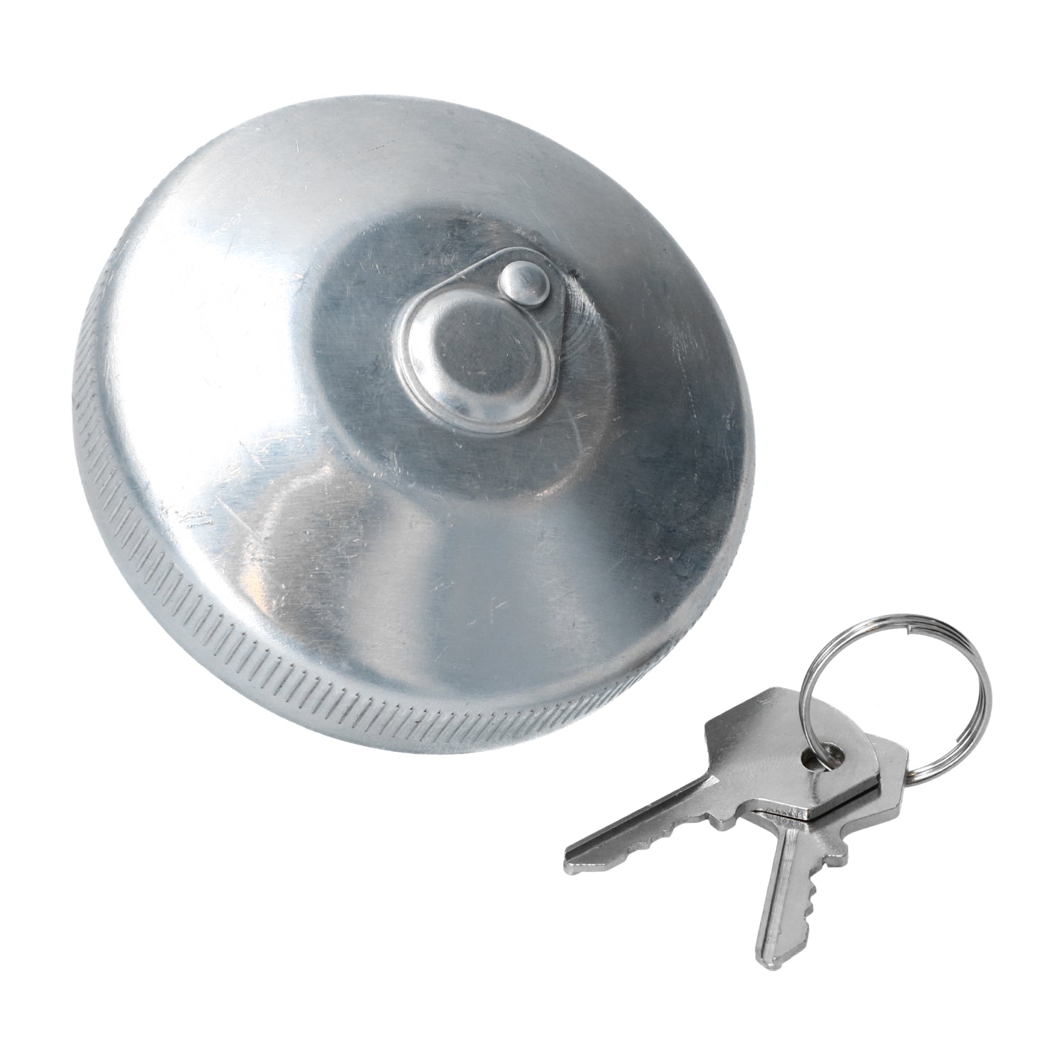 Benzinedop met slot detail — T2