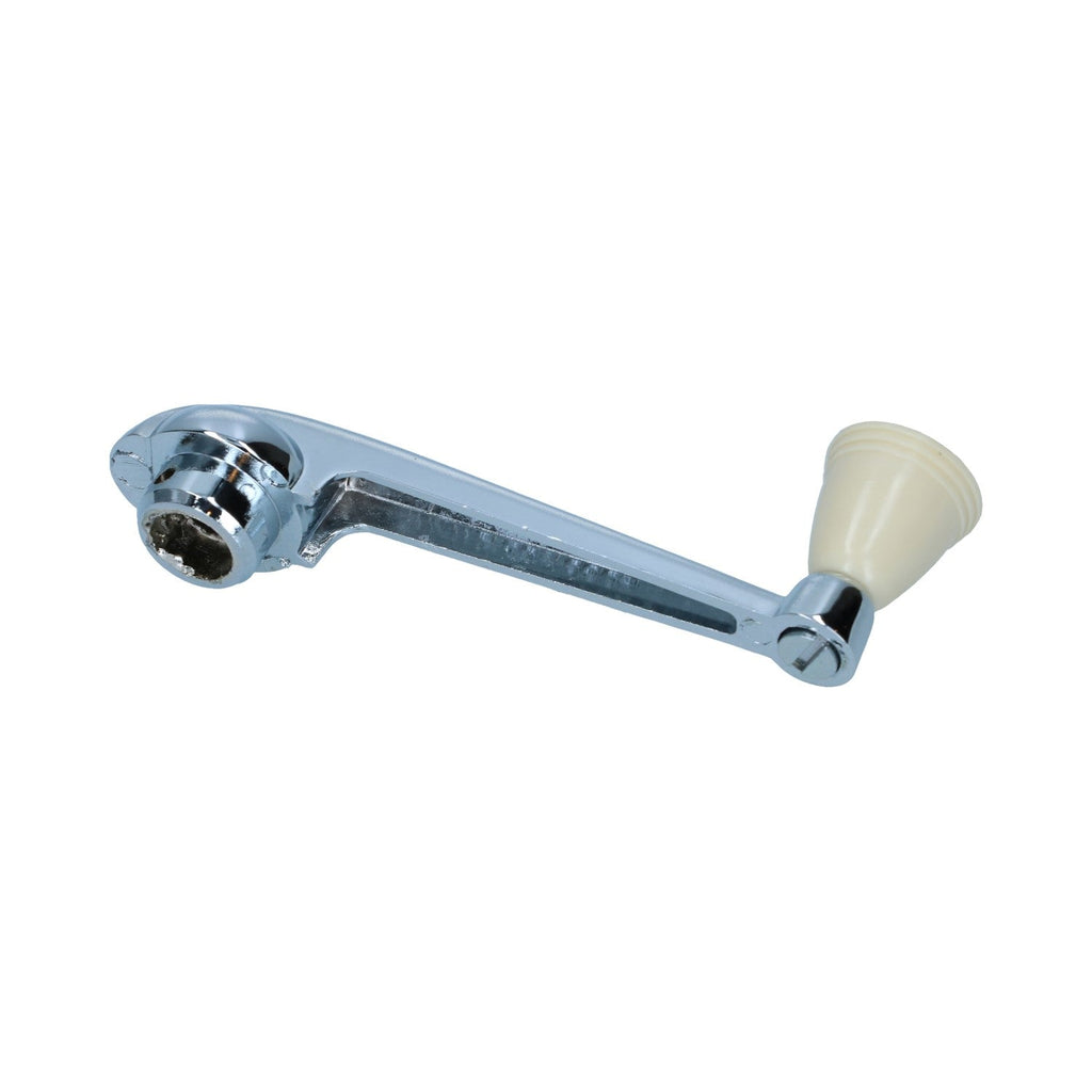 Raamhendel originele stijl, ivoorkleurige knop, per stuk detail — Kever, KG