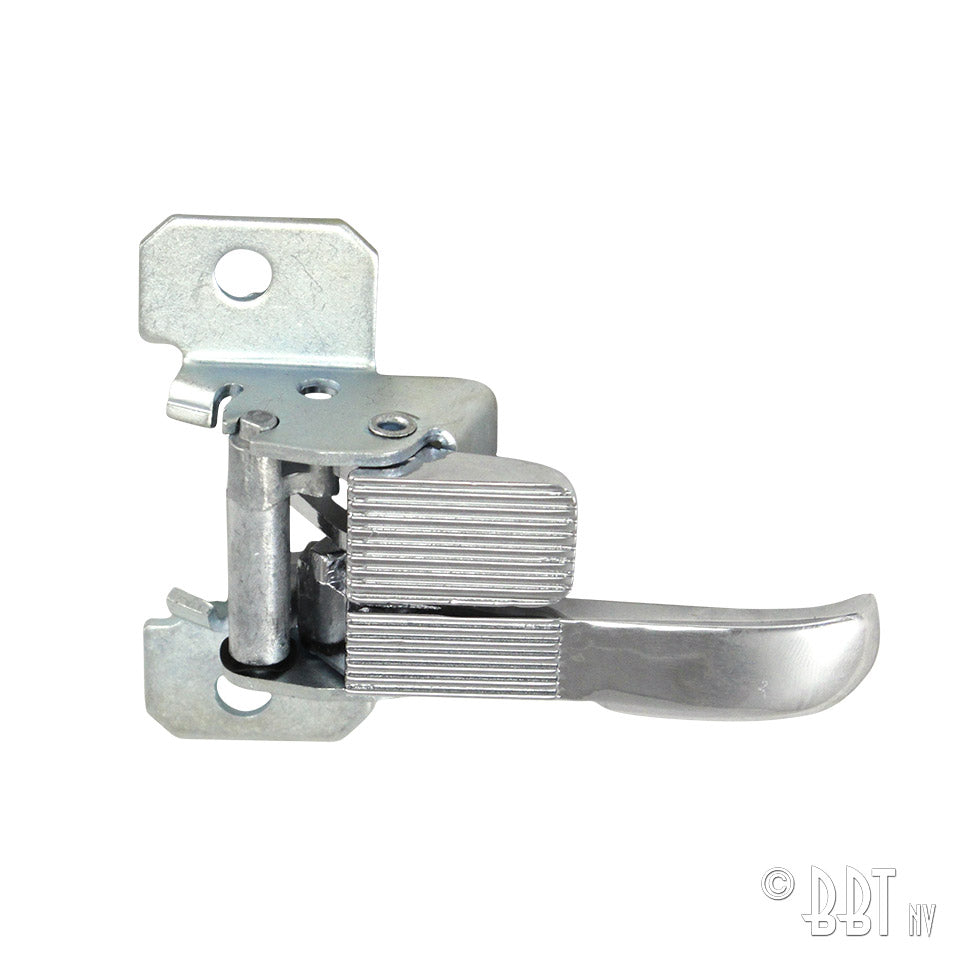 Binnenklink cabinedeur, links chroom voor T2, Kever, KG — VintageDub