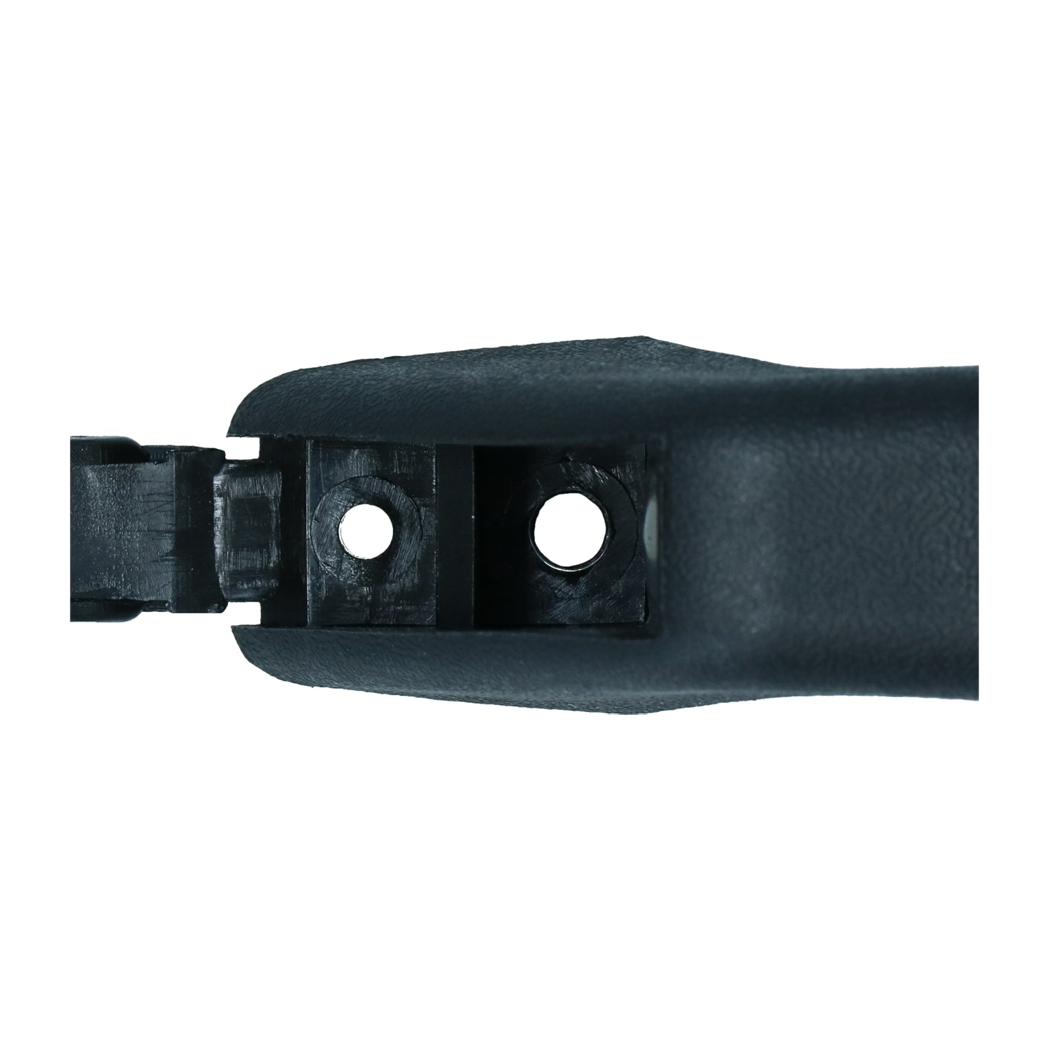 Deurgreep cabine deur binnen, zwart detail — T3