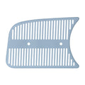 Dashboard grille links, met gaatjes voor sierlijst voor Kever — VintageDub