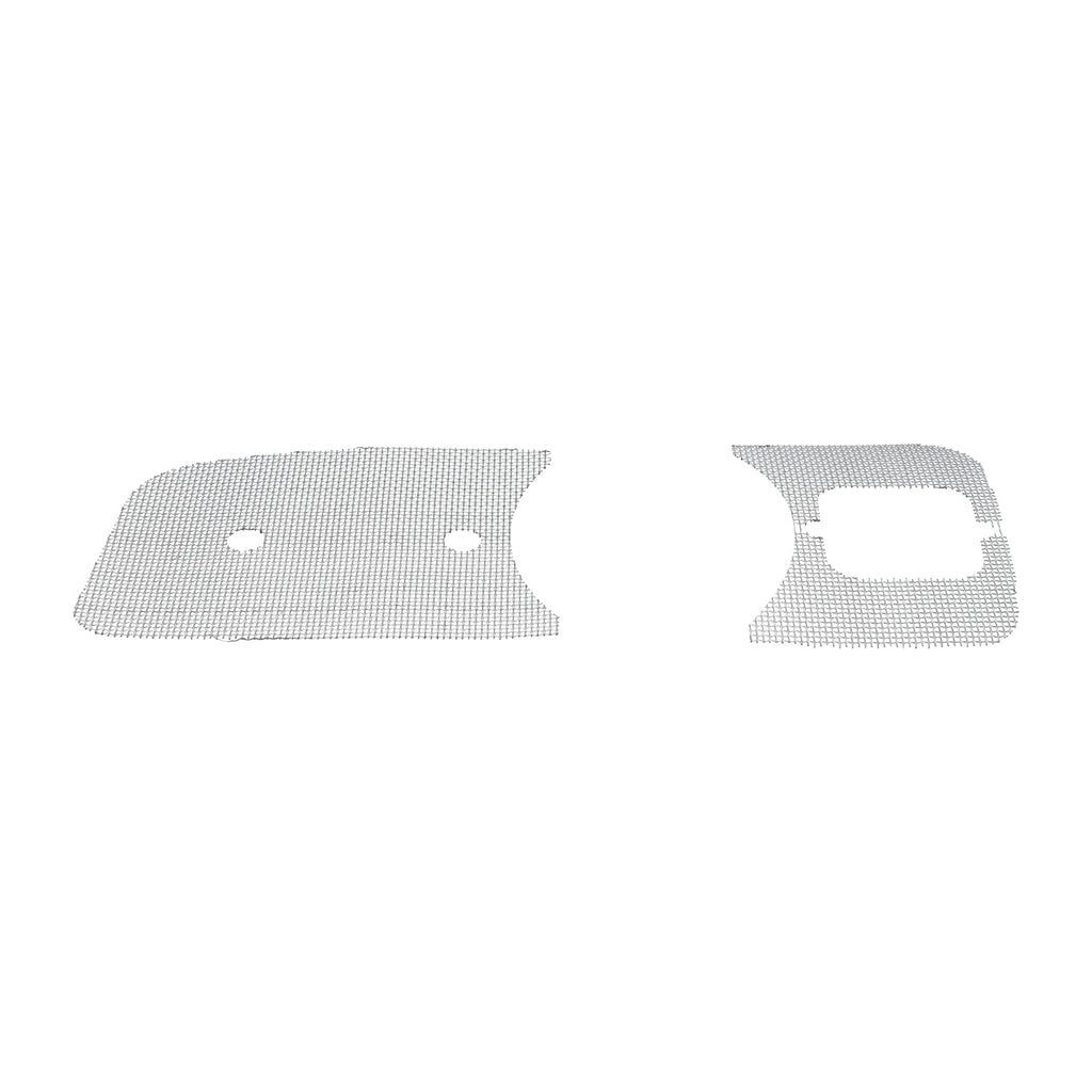 Gaas dashboard grille L+R, met benzinemeter voorziening detail — Kever