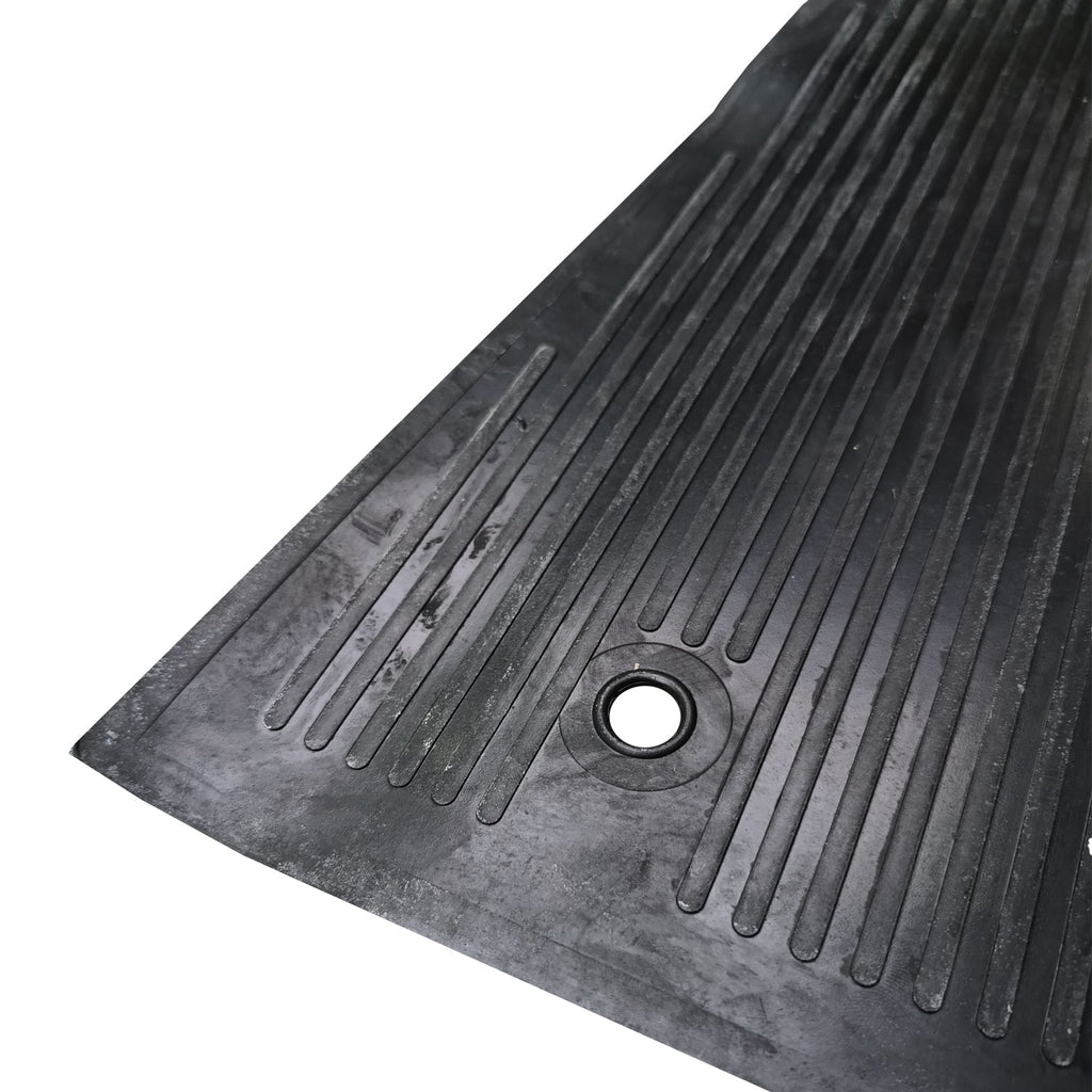 Vloermatten set rubber zwart, LHD detail — Kever