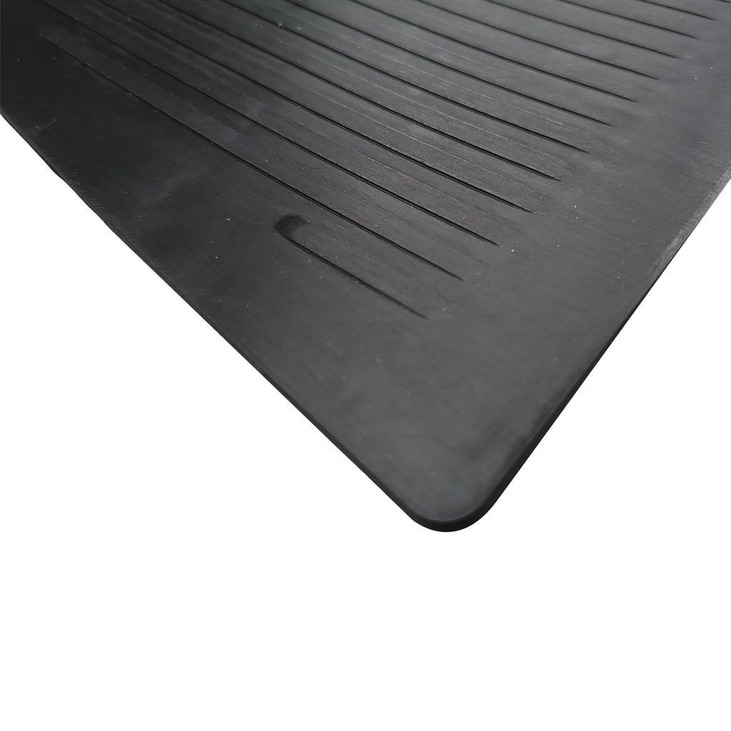 Vloermatten set rubber zwart, RHD detail — Kever