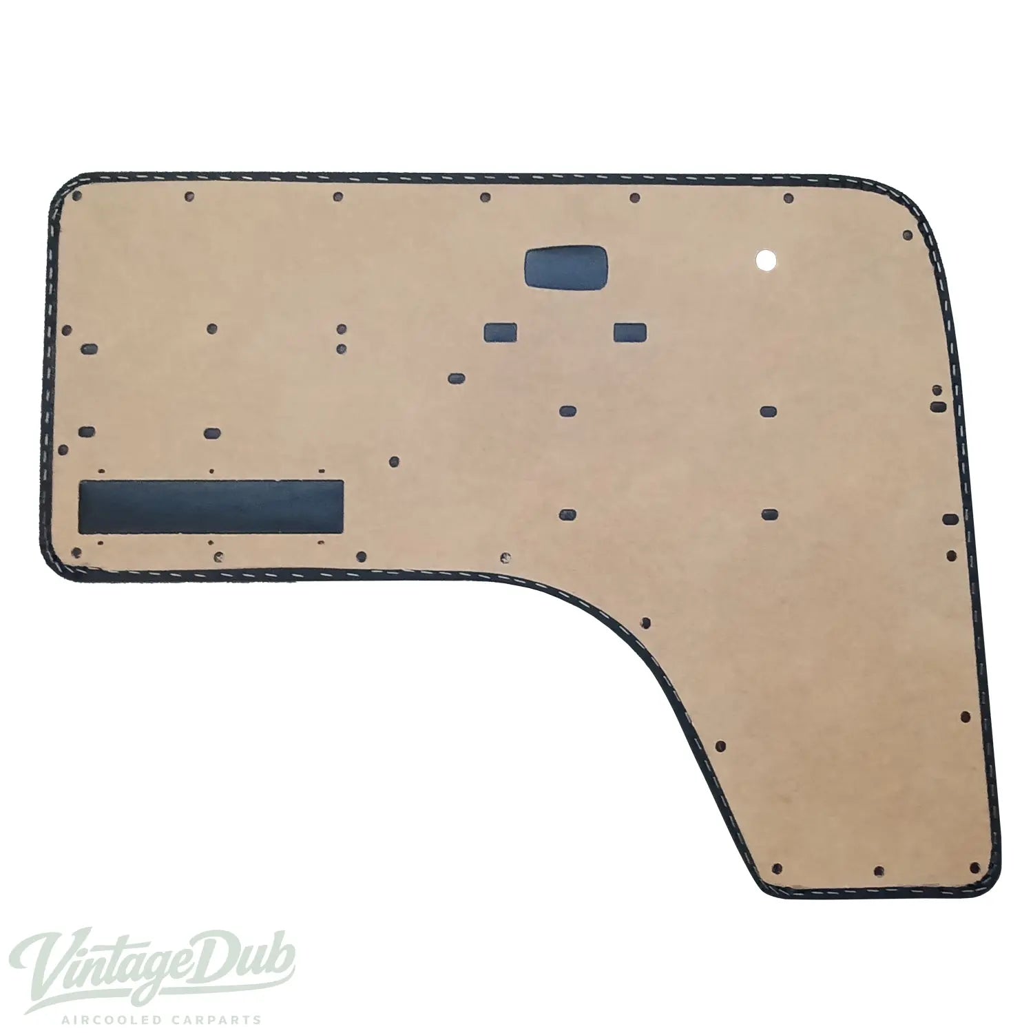 VW T2 Deurpanelen zwart Z-lijnen set — VintageDub