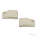 Zonneklepclips wit (paar) voor Kever, KG — VintageDub