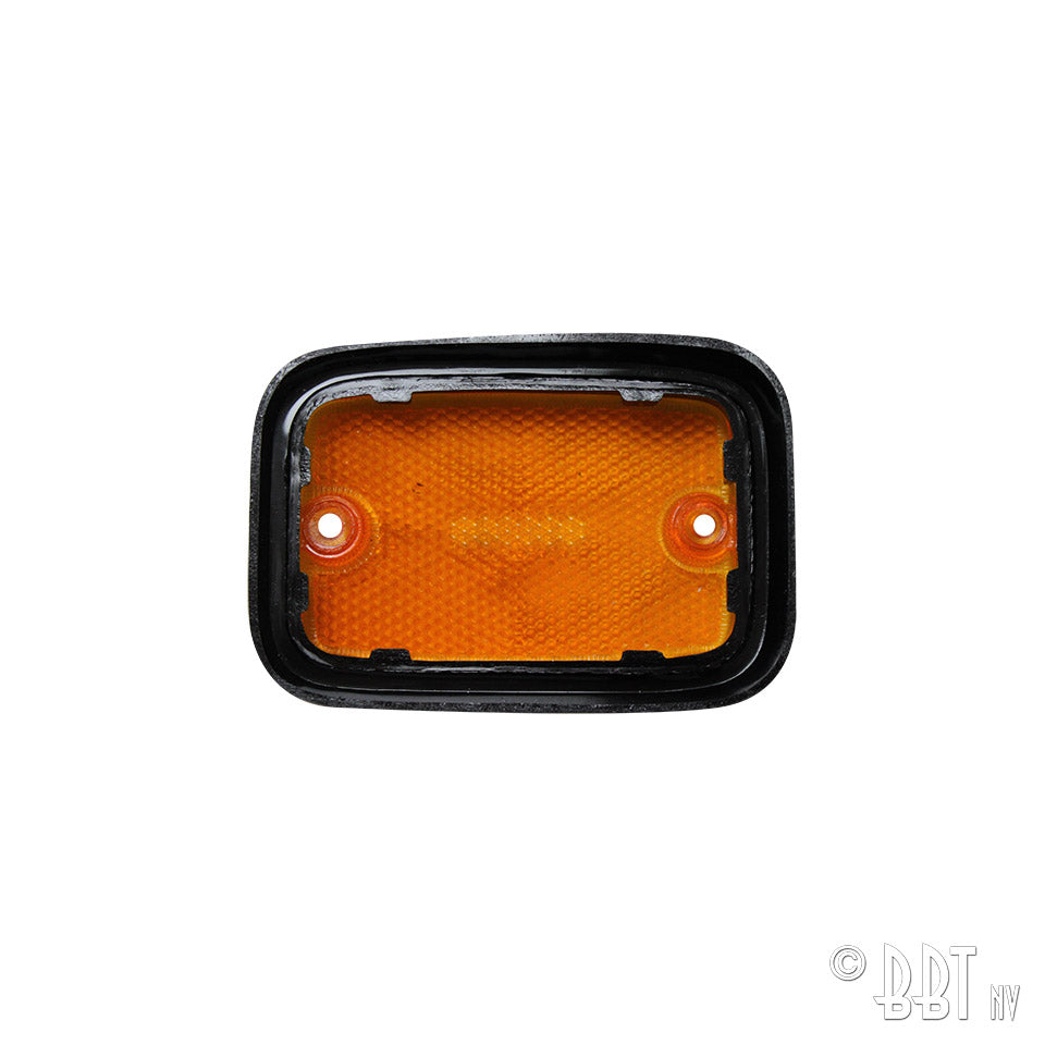 Zijreflector vooraan - oranje-zwart detail — T2
