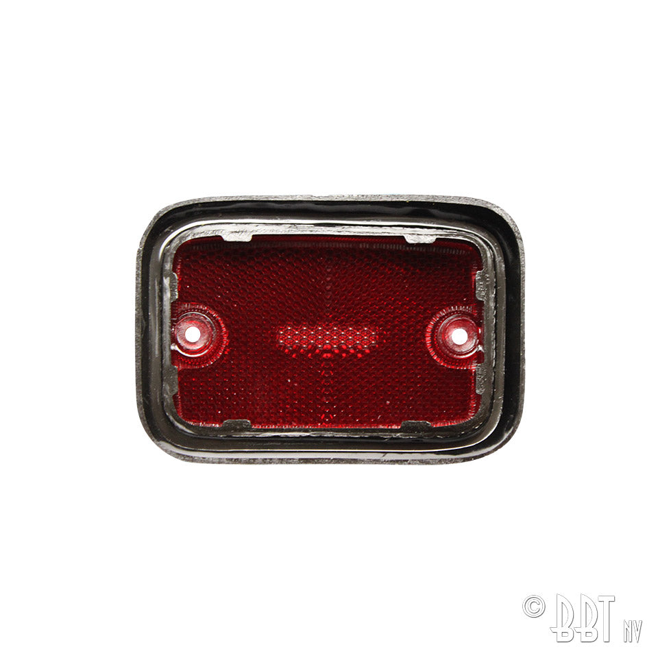 Zijreflector achteraan - rood-zwart detail — T2