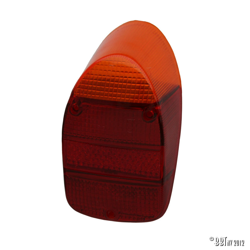 Achterlicht glas, Europees, Oranje/rood/rood voor Kever — VintageDub