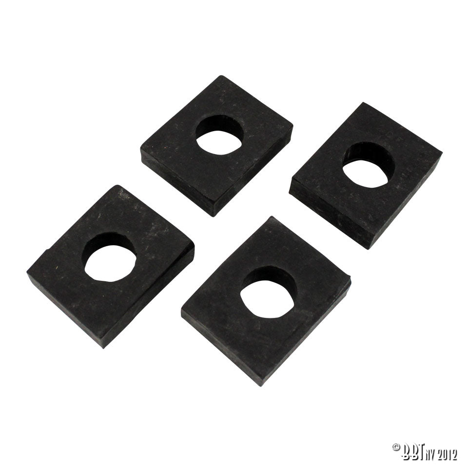 Rubber tussen koetswerk & chassis, 10mm voor Kever, KG — VintageDub