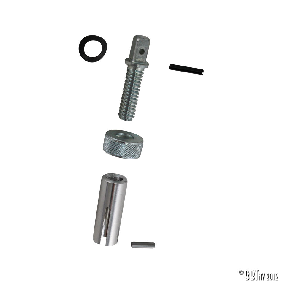 Bedieningmechanisme voor verwarmingsknop detail — T1, Kever, KG