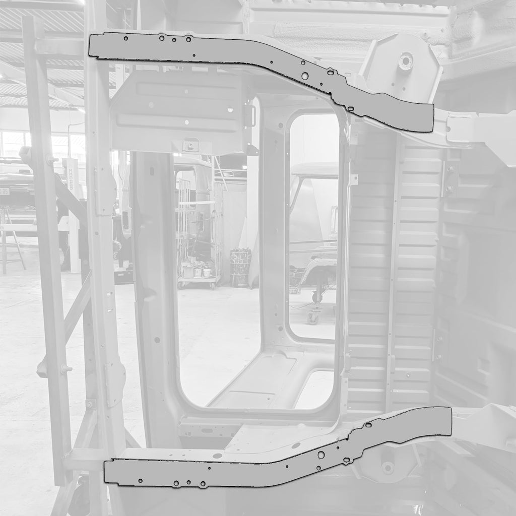Chassisbalk onderzijde achteraan, links detail — T3