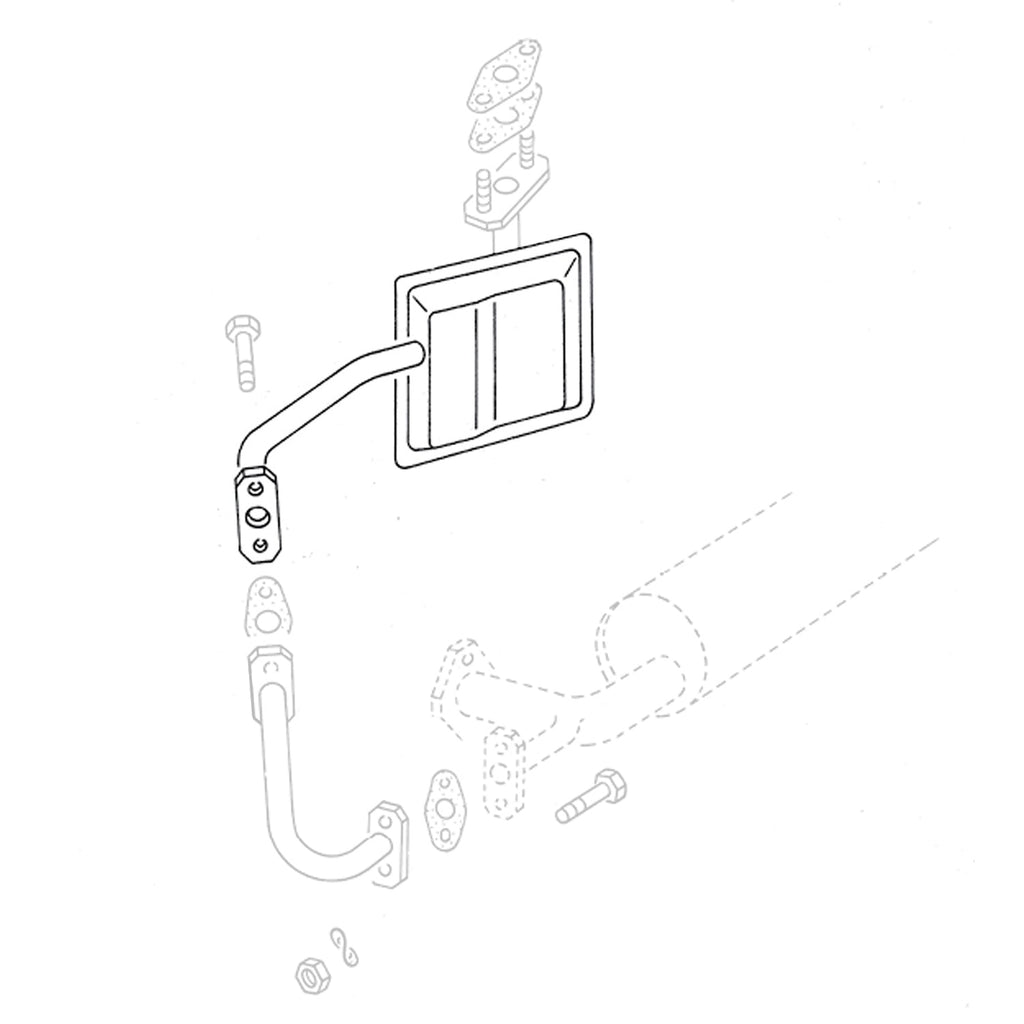 EGR-Filter voor AJ motor detail — Kever