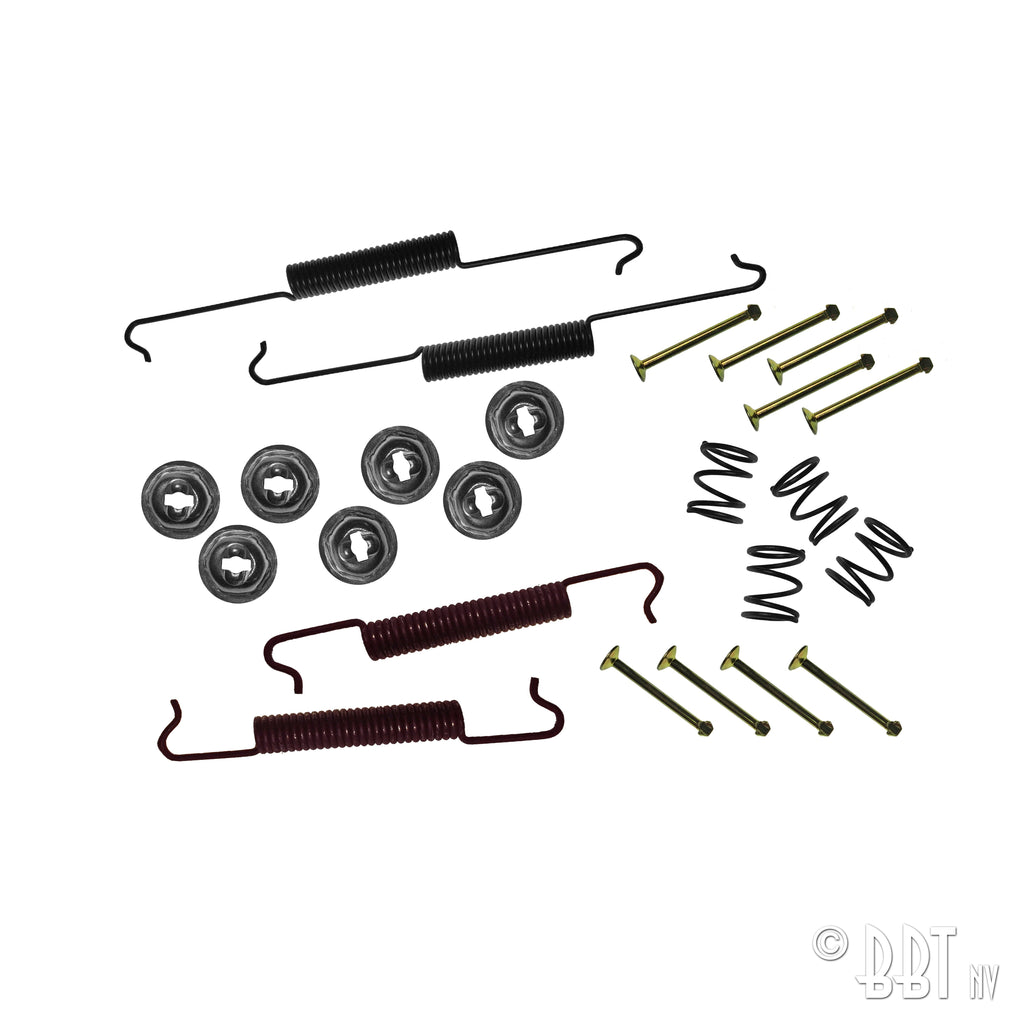Bevestigingsset remschoenen, achteraan | VW Kever, Kever 1302/03 08/70-, KG 08/64- | 113 698 537C
