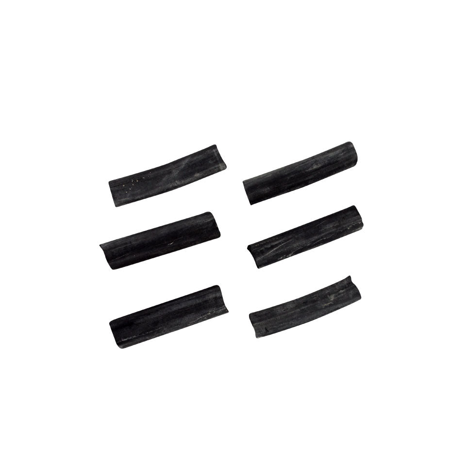 Rubbers op spanbogen in vouwdak, 6 stuks detail — Kever