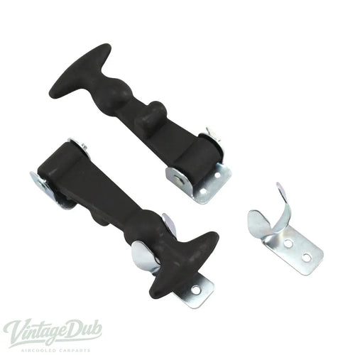Abarth style rubber hood latches – VW T1 Bus, T2 Bus, Kever, KG, T3 Bus, Type 3, Type 181 – detail 2