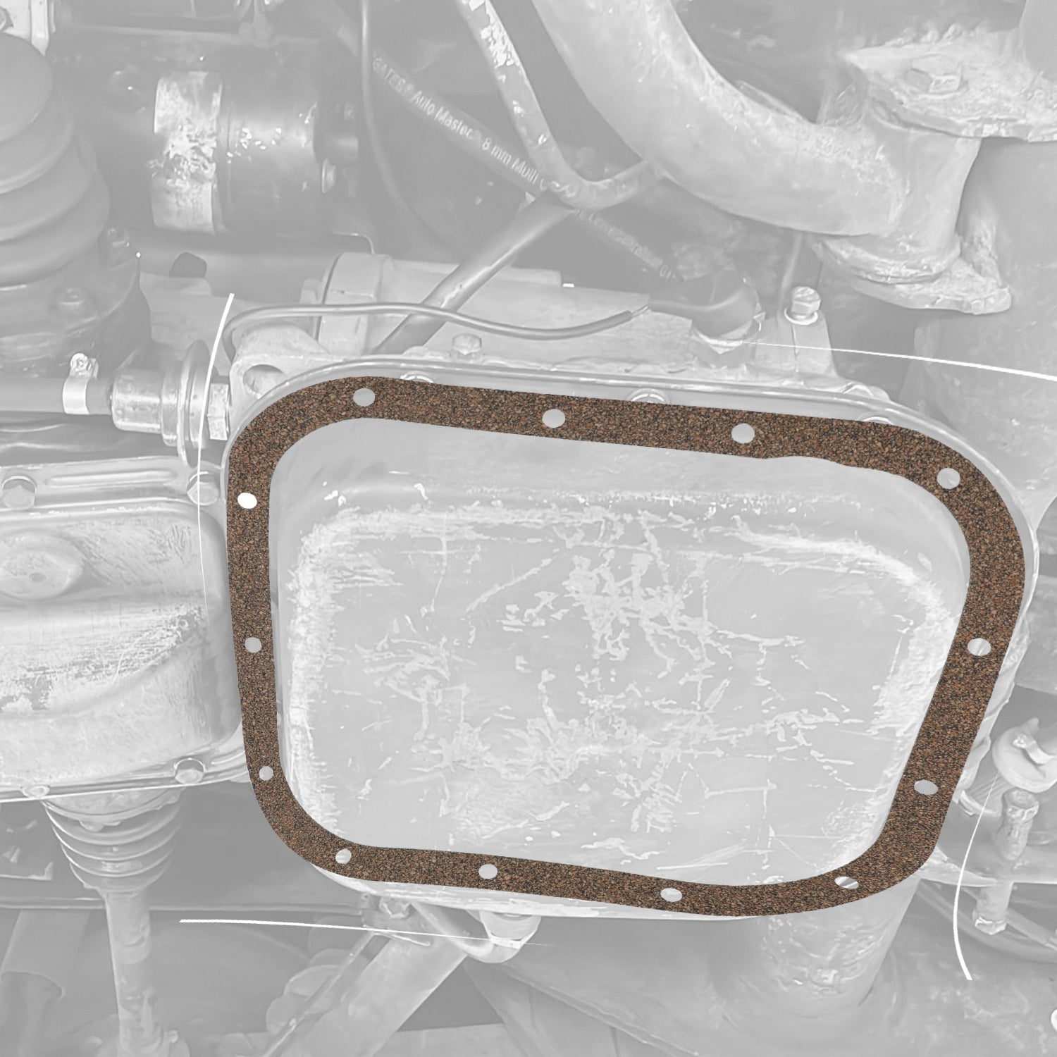 Pakking oliepan automaat detail — T2