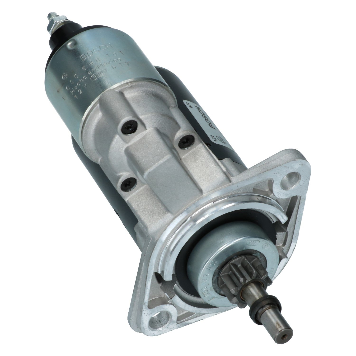 Startmotor 12V 68-, Bosch detail — T1, T2, Kever, KG