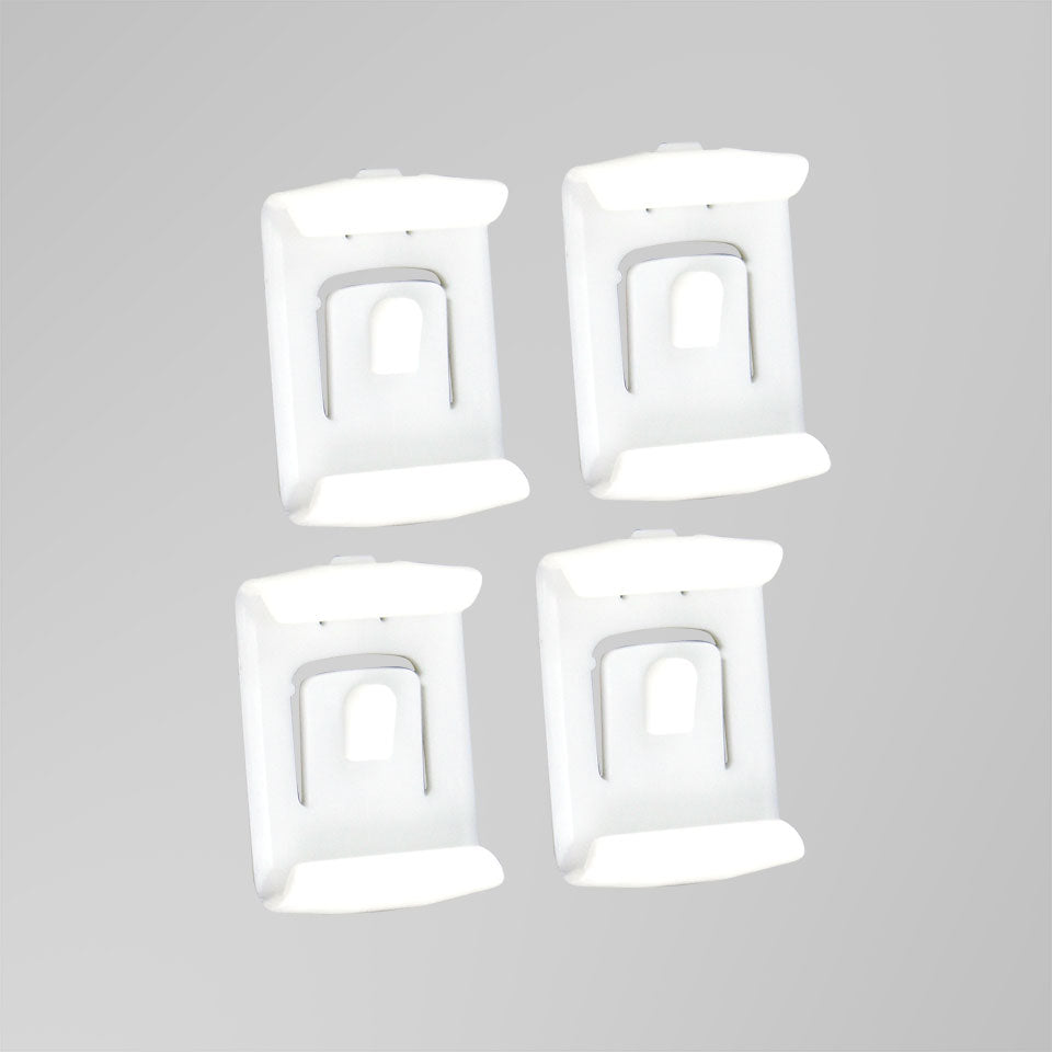 Stoelrailgeleiding achter 3 punts montage, per 4 stuks (2 stoelen) detail — Kever