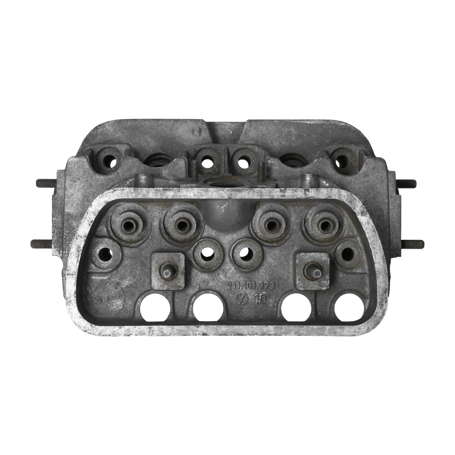 Cilinderkop 15/1600cc enkelpoorts ledig (211-101-373) - NOS detail — T1, T2, Kever, KG