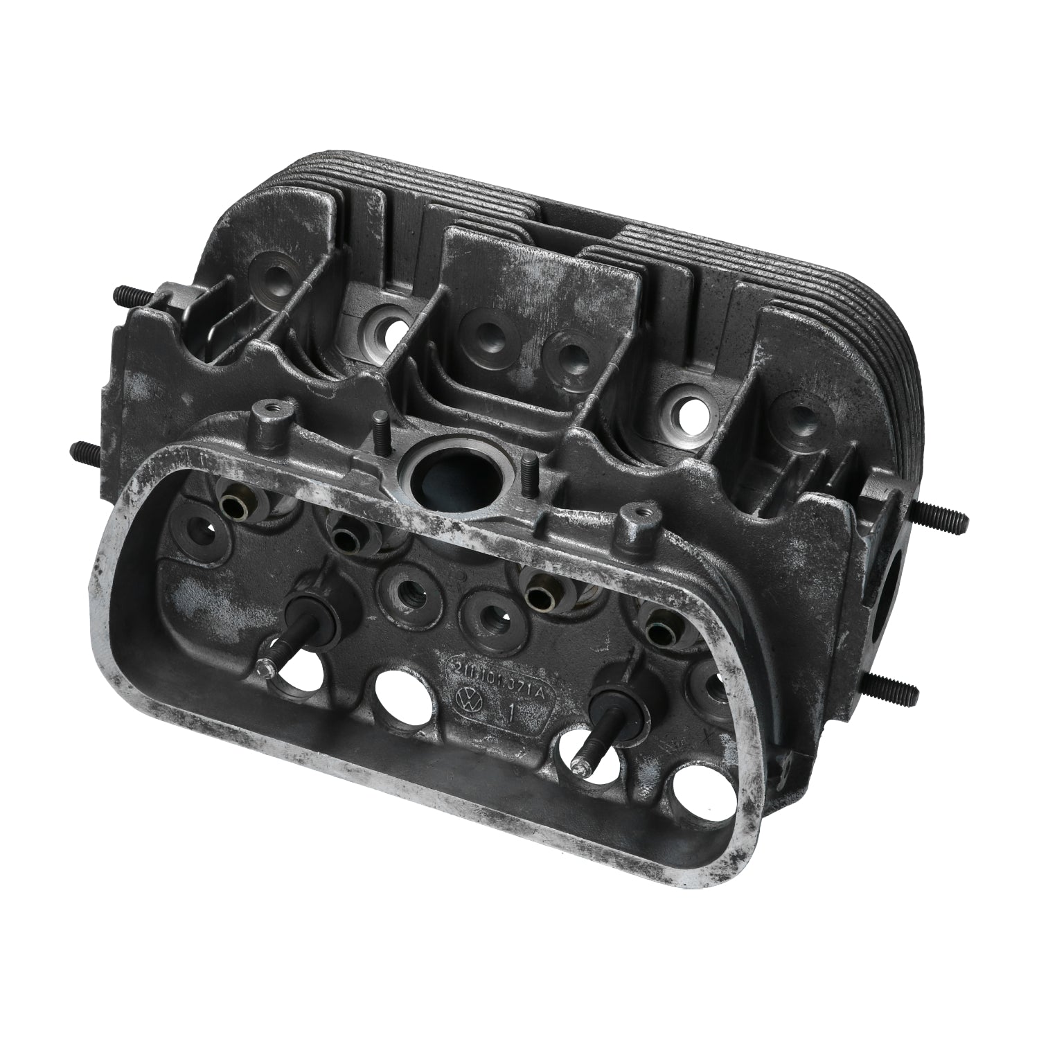 Cilinderkop 15/1600cc enkelpoorts ledig (211-101-371A) - NOS voor T1, T2, Kever, KG — VintageDub