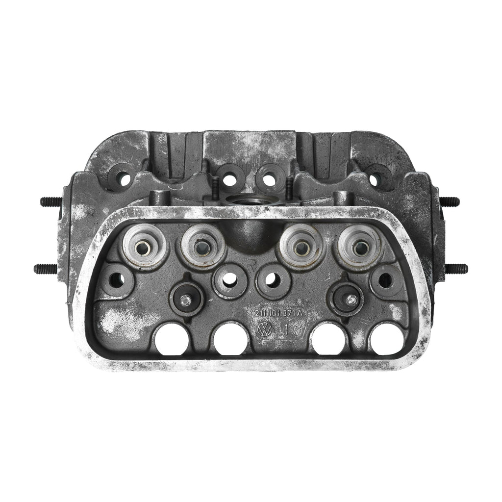 Cilinderkop 15/1600cc enkelpoorts ledig (211-101-371A) - NOS detail — T1, T2, Kever, KG