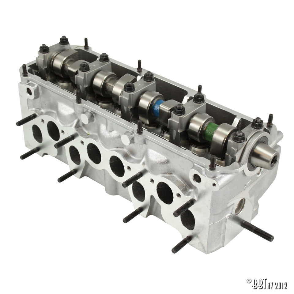 Cilinderkop 1600cc Diesel, compleet, mechanische nokvolgers voor T3 — VintageDub