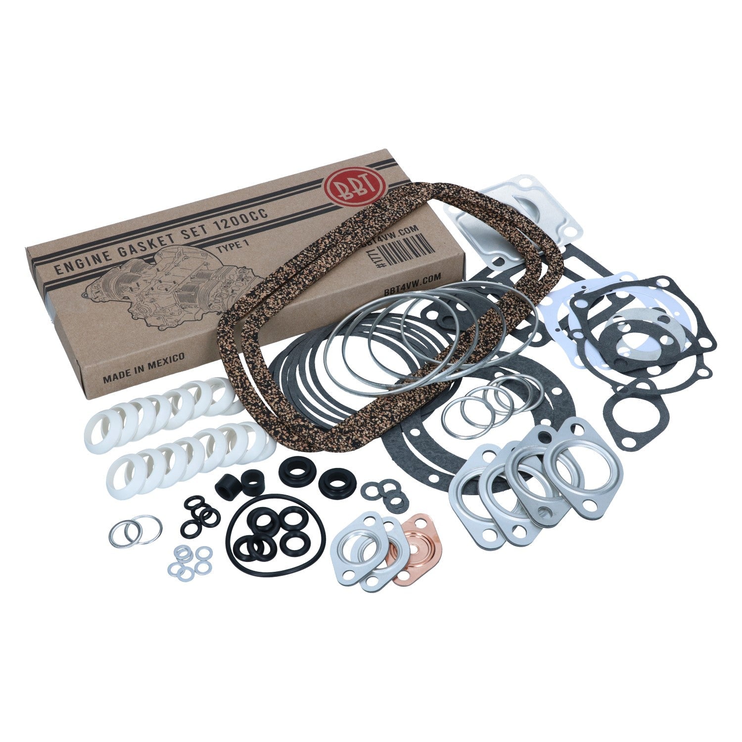 Motorpakkingset 1200cc voor T1, Kever, KG — VintageDub