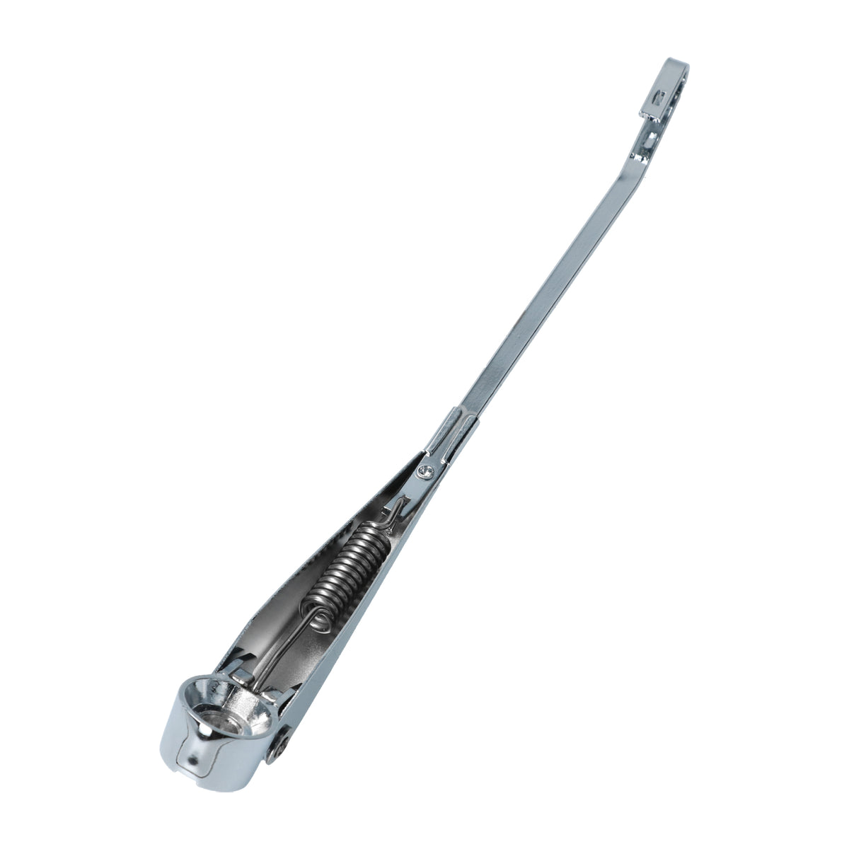 Ruitenwisserarmen set links + rechts, zilver – VW Kever 1300 – OEM 111 955 407E + 111 955 408B – detail 2