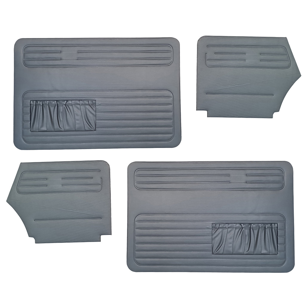 VW Beetle | Door panel set Convertible, grey