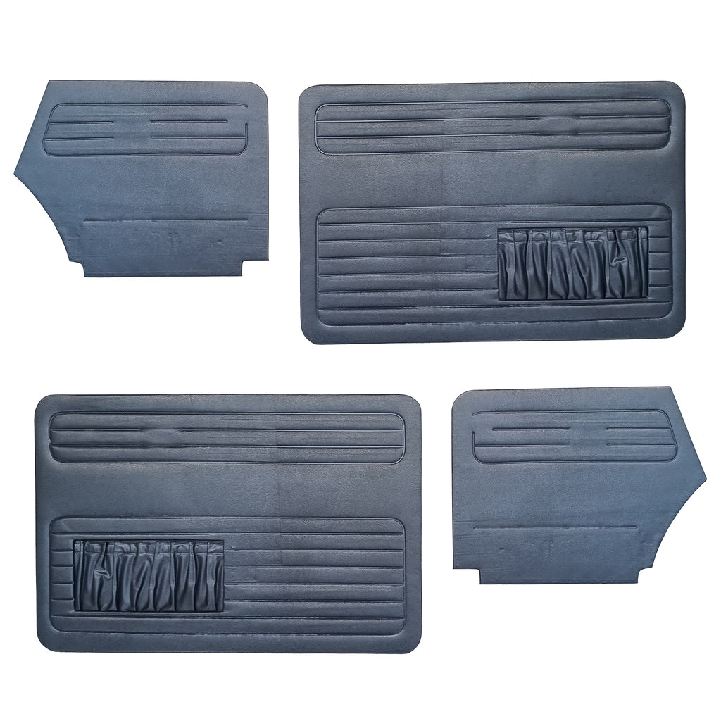 VW Beetle | Door panel set Convertible, blue