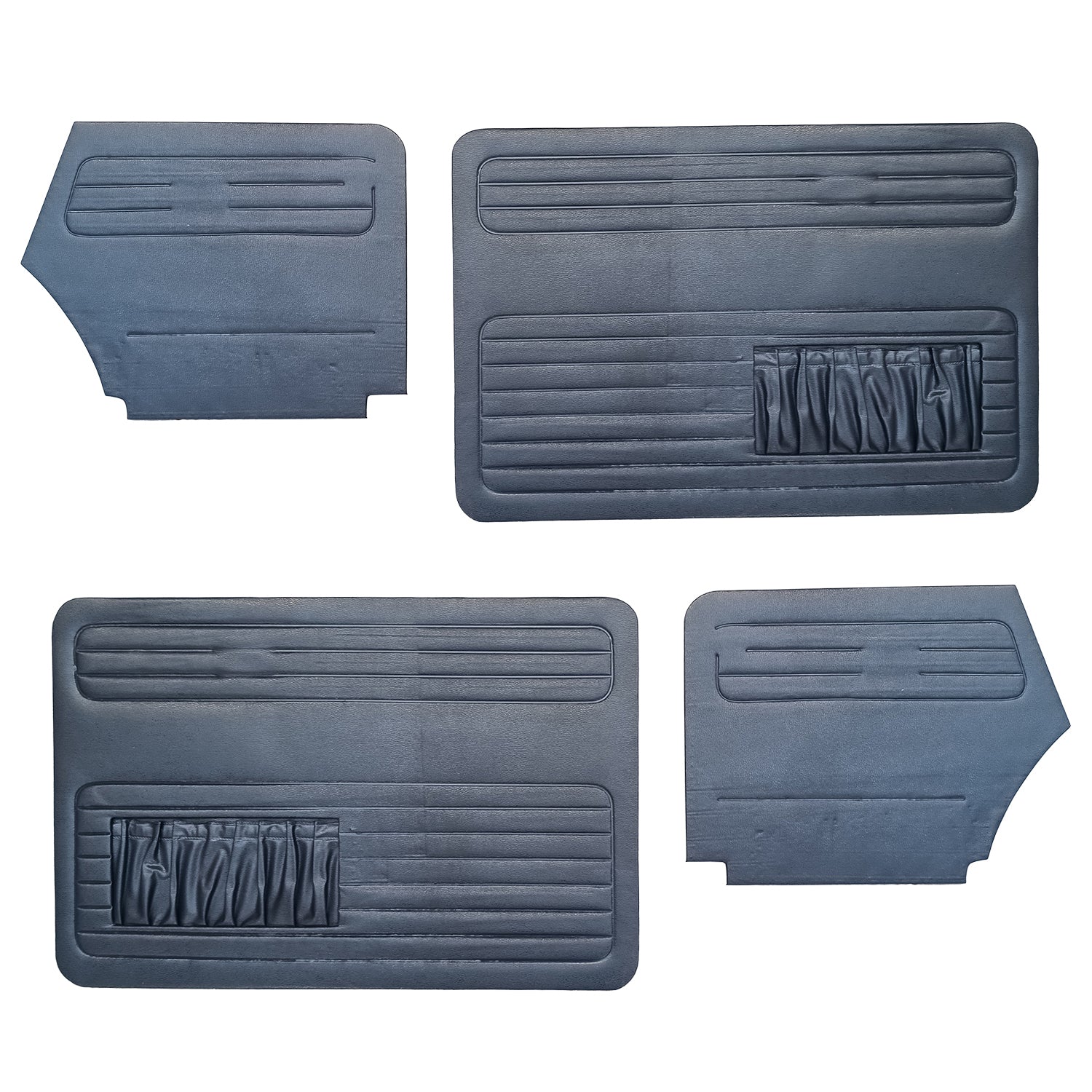 VW Beetle | Door panel set Convertible, blue