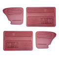 VW Beetle | Door panel set, burgundy