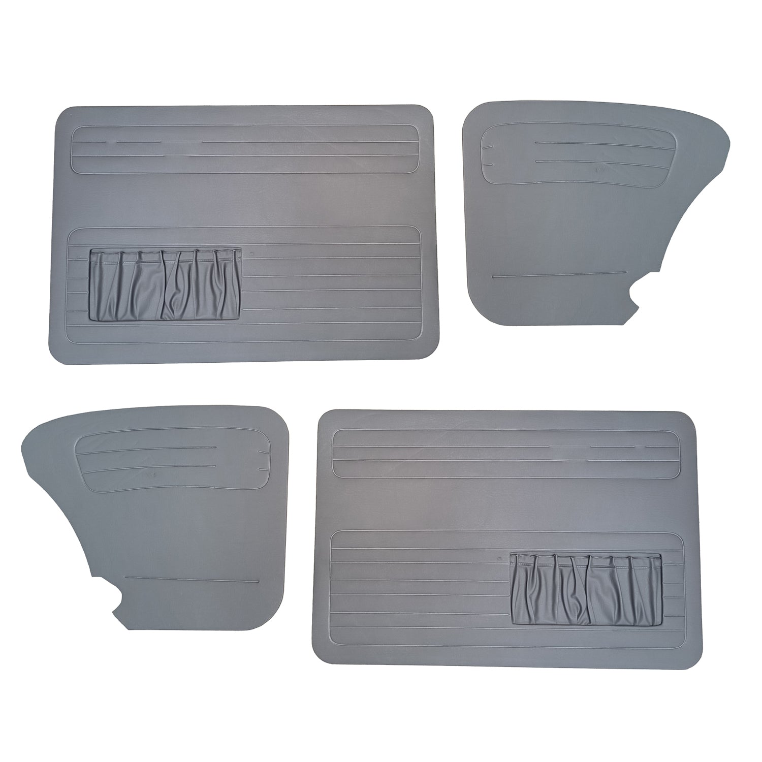 VW Beetle | Door panel set, grey