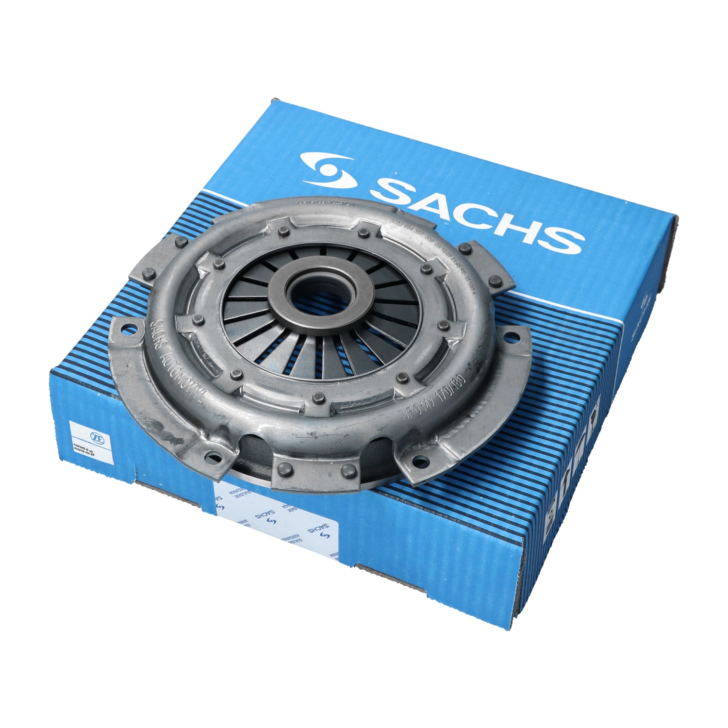 VW T1 Bus - T2 Bus - Beetle - KG | Pressure plate 180mm - with opposing thrust washer | 111 141 025D