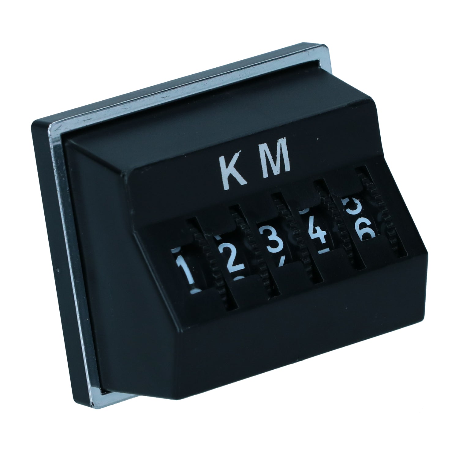 Universal | Trip counter 'KM' - Black