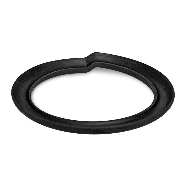 Rubberring onderaan ophangingsveer detail — Kever