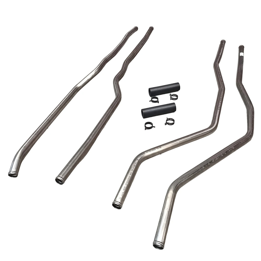 VW T3 Coolant pipe set (stainless steel), Syncro | 251 121 399L - VintageDub