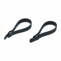 VW T1 Bus,  T2 Bus | Curtain tie backs Westfalia, black | -07/79 | 231 857 408 x2