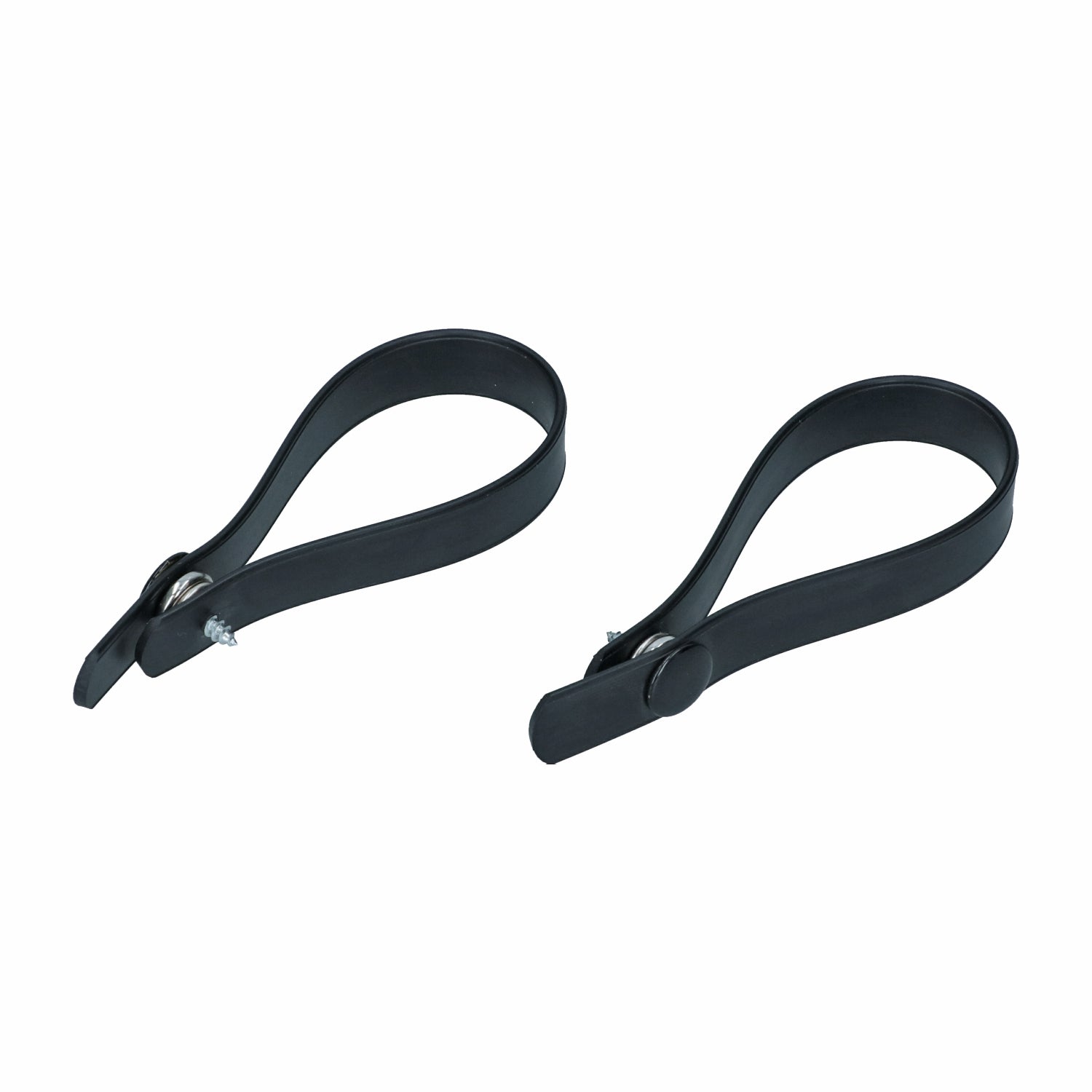 VW T1 Bus,  T2 Bus | Curtain tie backs Westfalia, black | -07/79 | 231 857 408 x2