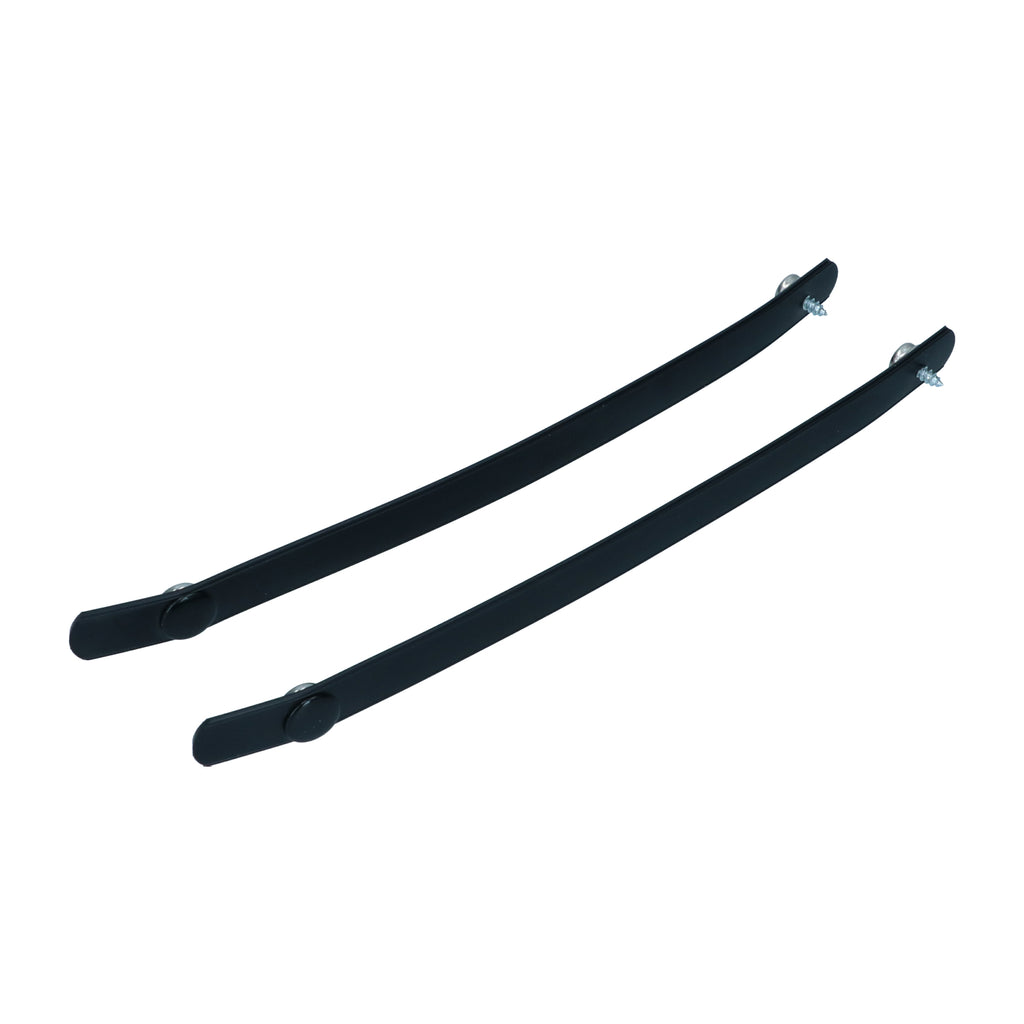 VW T1 Bus,  T2 Bus | Curtain tie backs Westfalia, black | -07/79 | 231 857 408 x2